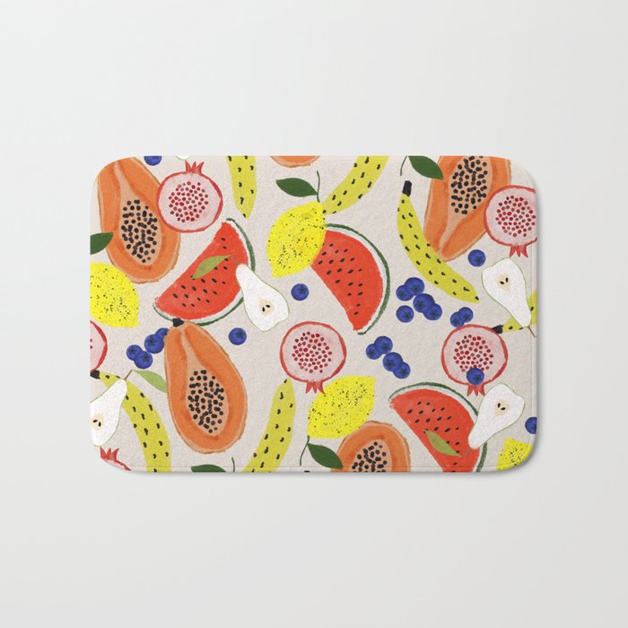 Acrylic Fruits  Bath Mat Gallery Image 1