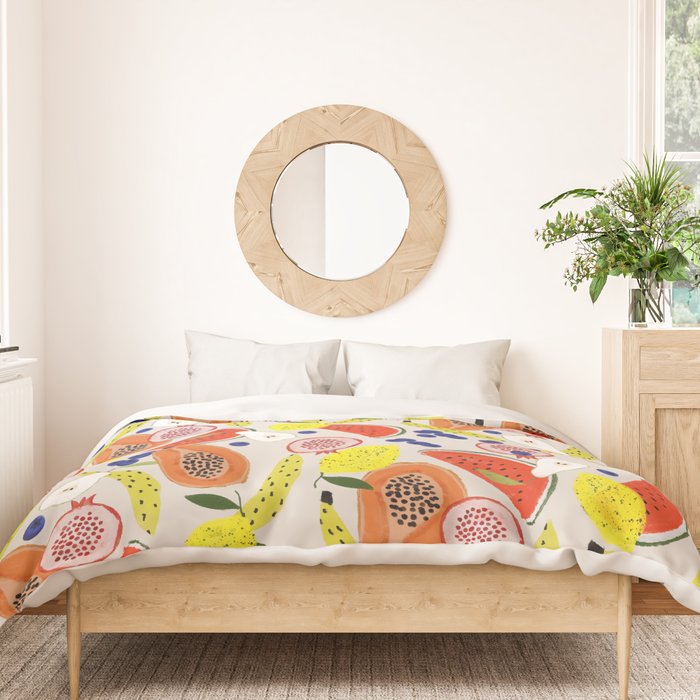 Acrylic Fruits  Duvet Cover Gallery Image 3