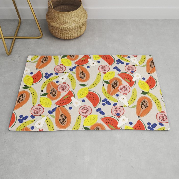 Acrylic Fruits  Rug Gallery Image 1