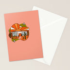 Aries Mid Century House Stationery Card Gallery Image 2