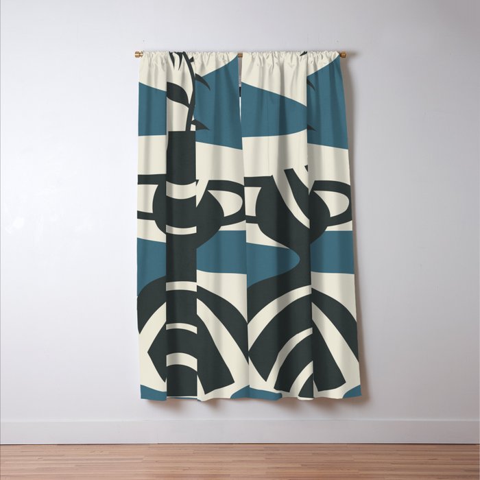 Vase of Tranquility 5 Window Curtain Gallery Image 3