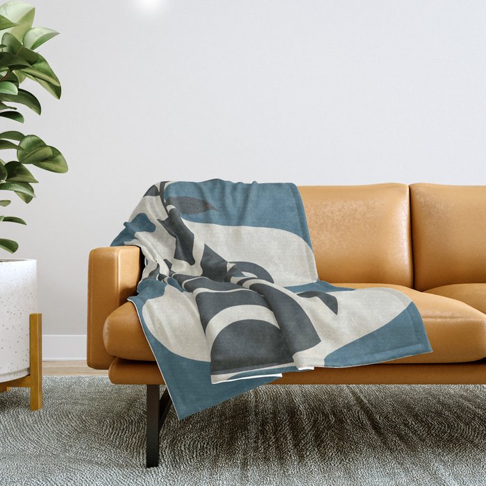 Vase of Tranquility 5 Throw Blanket Gallery Image 1