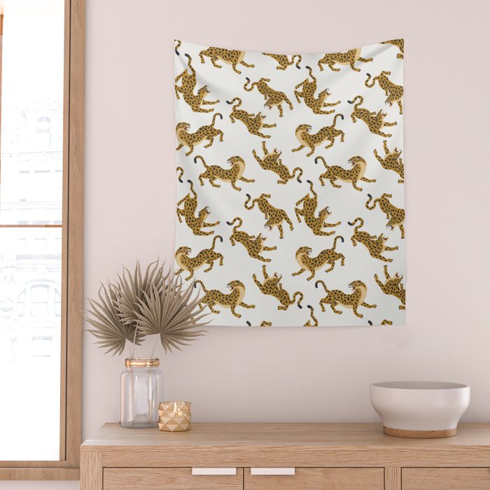 Bengal leopard Wall Tapestry Gallery Image 2