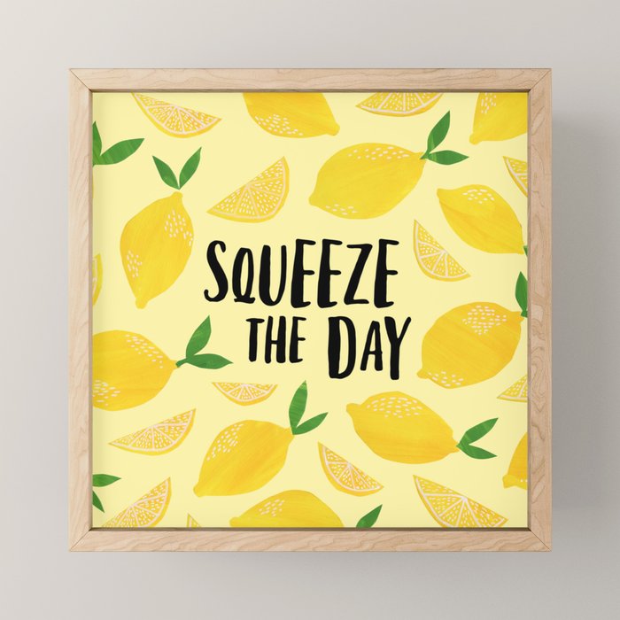 Squeeze the Day Mini Art Print Gallery Image 1
