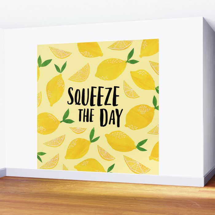 Squeeze the Day Wall Mural Gallery Image 2