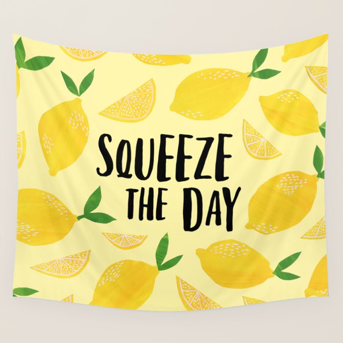 Squeeze the Day Wall Tapestry Gallery Image 1
