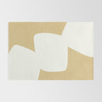 Minimal Shapes gold Rug Gallery Image 2