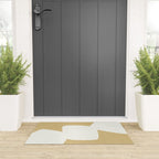 Minimal Shapes gold Welcome Mat Gallery Image 3