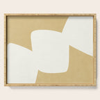 Minimal Shapes gold Serving Tray Gallery Image 1