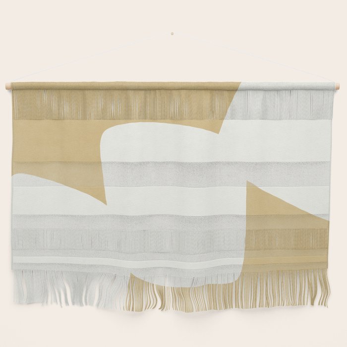Minimal Shapes gold Wall Hanging Gallery Image 1