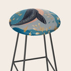 Ocean Lullaby Stool Gallery Image 2