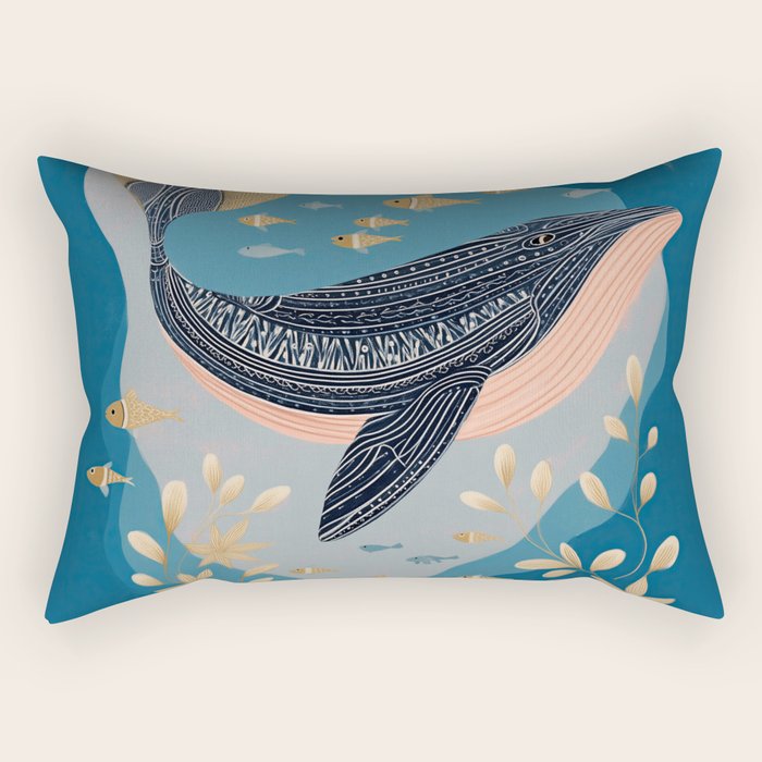 Ocean Lullaby Rectangular Pillow Gallery Image 1
