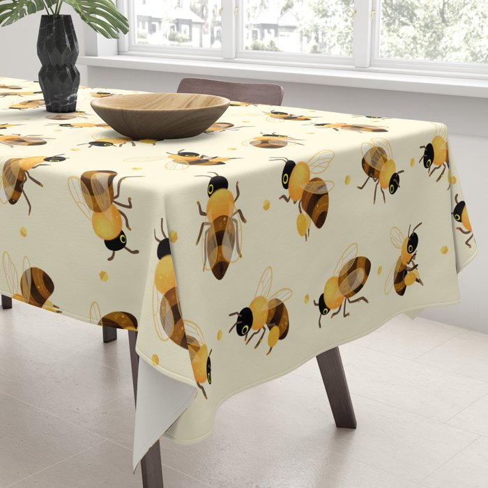 Honey bees Tablecloth Gallery Image 3