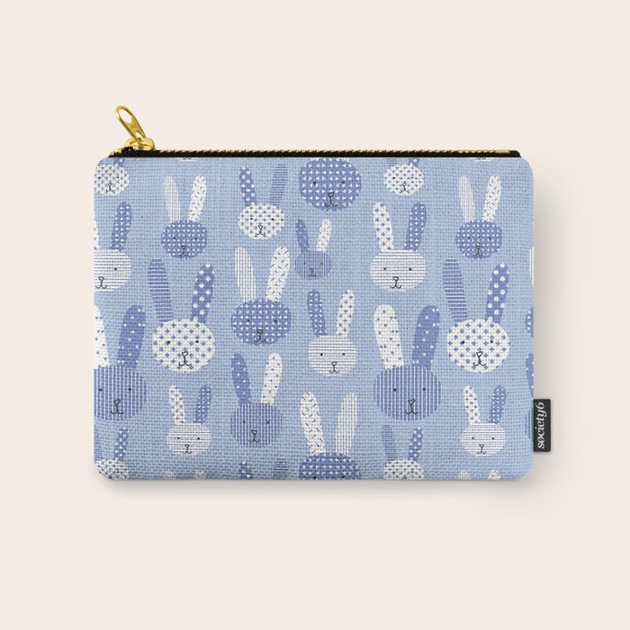Blue Bunny Carry All Pouch Gallery Image 1