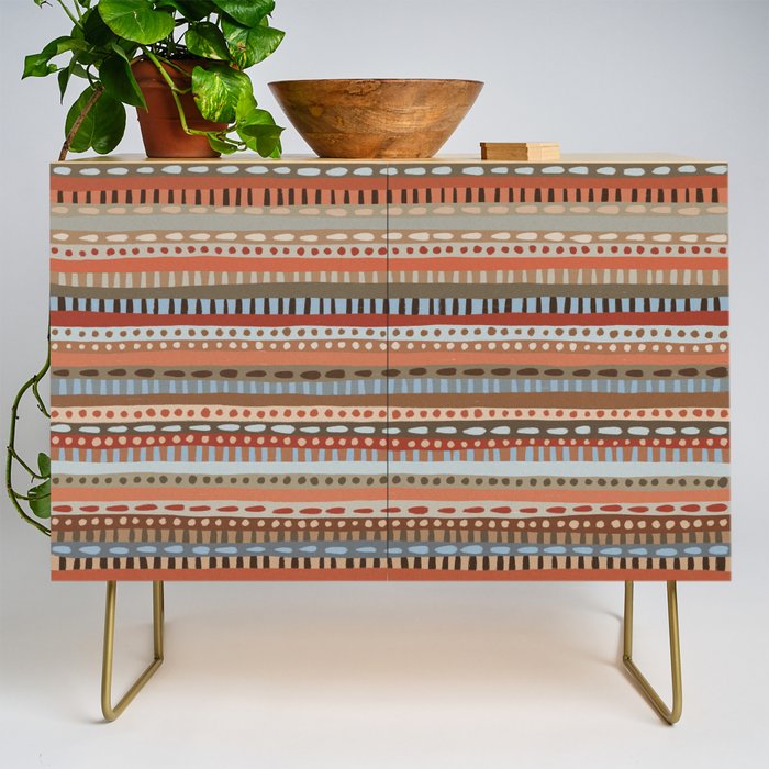 Mix of Stripes #4 Credenza Gallery Image 1