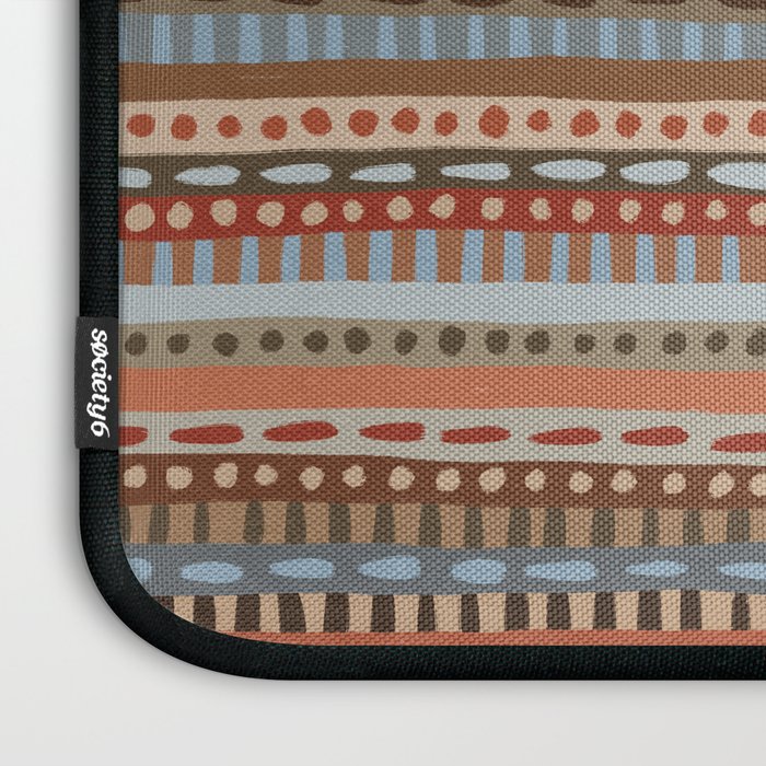 Mix of Stripes #4 Laptop Sleeve Gallery Image 3