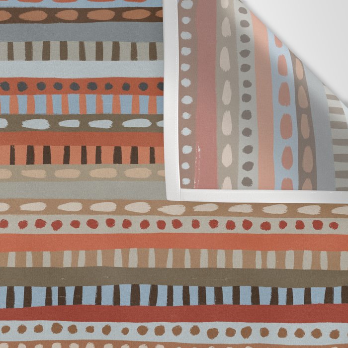 Mix of Stripes #4 Wall Tapestry Gallery Image 3