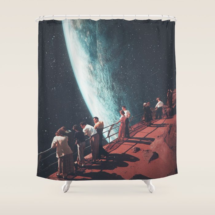 Missing the ones we Left Behind Shower Curtain Gallery Image 1