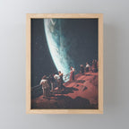 Missing the ones we Left Behind Mini Art Print Gallery Image 1