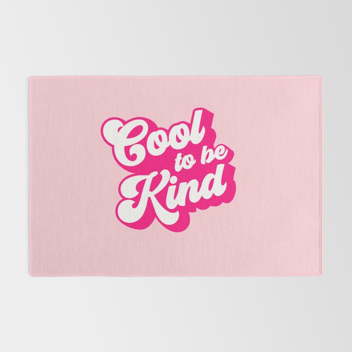 Cool to be Kind #positivevibes Rug Gallery Image 2