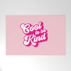 Cool to be Kind #positivevibes Welcome Mat Gallery Image 1