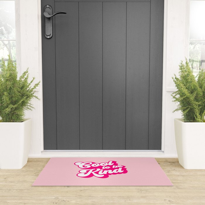 Cool to be Kind #positivevibes Welcome Mat Gallery Image 3