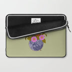 1970s Disco Ball Flower Pot  Laptop Sleeve Gallery Image 2