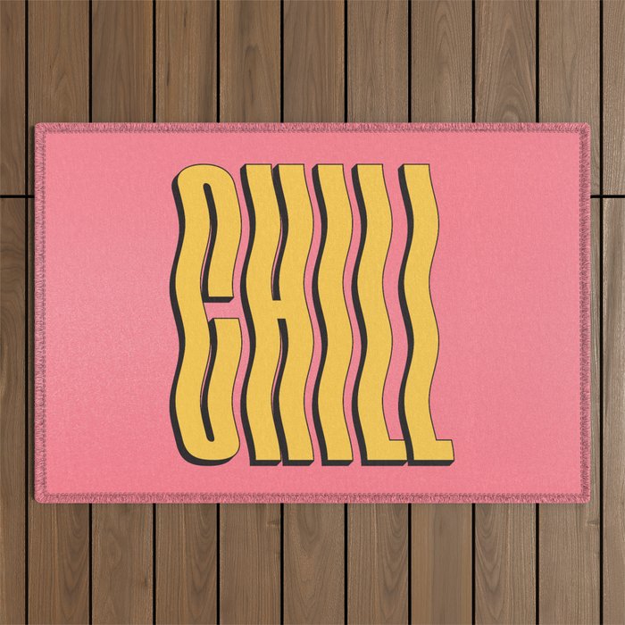 Chill: Wavy Summer Edition Outdoor Rug Gallery Image 1