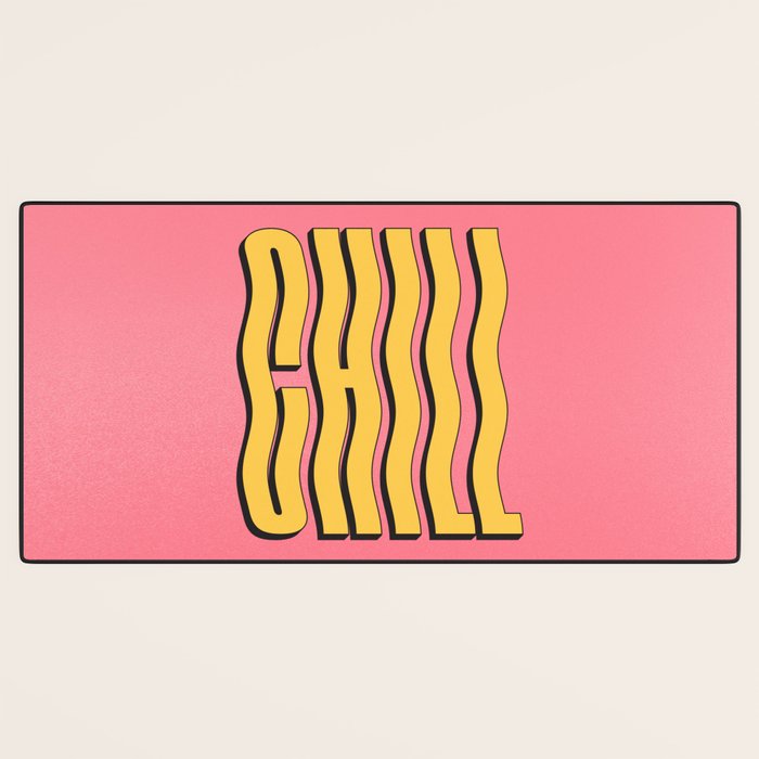 Chill: Wavy Summer Edition Desk Mat Gallery Image 3