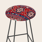 Kazak Fachralo Southwest Caucasus Rug Stool Gallery Image 2