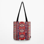 Kazak Fachralo Southwest Caucasus Rug Tote Bag Gallery Image 2
