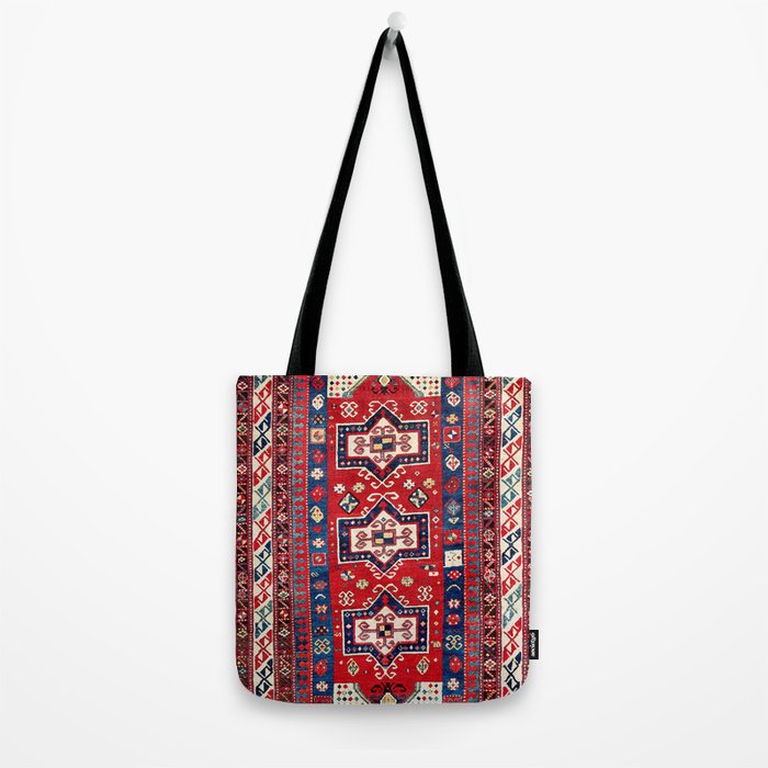Kazak Fachralo Southwest Caucasus Rug Tote Bag Gallery Image 2