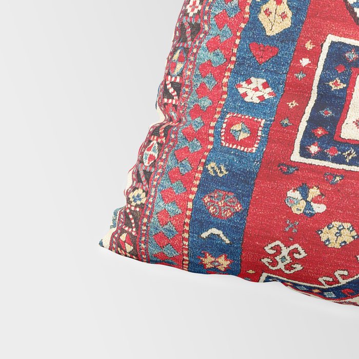 Kazak Fachralo Southwest Caucasus Rug Pillow Sham Gallery Image 4