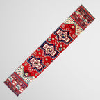 Kazak Fachralo Southwest Caucasus Rug Table Runner Gallery Image 3