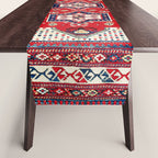 Kazak Fachralo Southwest Caucasus Rug Table Runner Gallery Image 1