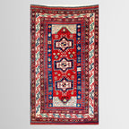 Kazak Fachralo Southwest Caucasus Rug Tablecloth Gallery Image 2