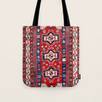 Kazak Fachralo Southwest Caucasus Rug Tote Bag Gallery Image 1