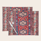 Kazak Fachralo Southwest Caucasus Rug Placemat Gallery Image 1