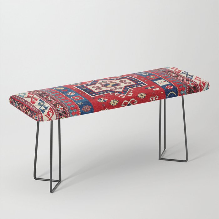 Kazak Fachralo Southwest Caucasus Rug Bench Gallery Image 1