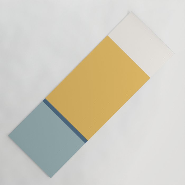 Contemporary Color Block XIII Yoga Mat Gallery Image 1
