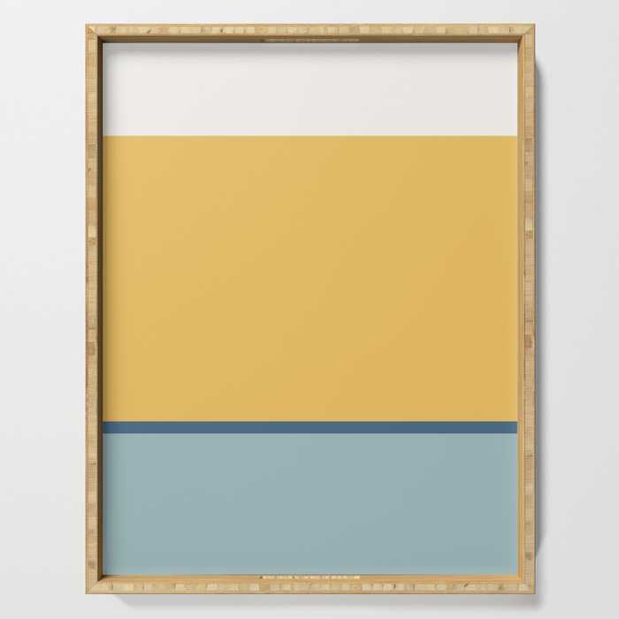 Contemporary Color Block XIII Serving Tray Gallery Image 1
