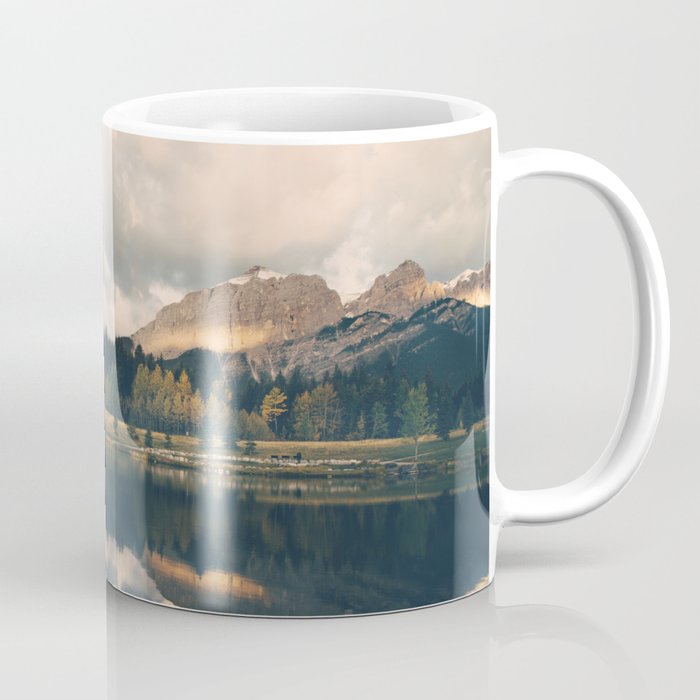 Mystic Mountain - Banff Nature, Landscape Photography Coffee Mug Gallery Image 1