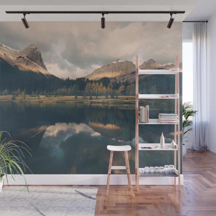 Mystic Mountain - Banff Nature, Landscape Photography Wall Mural Gallery Image 1