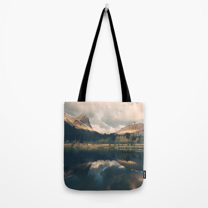 Mystic Mountain - Banff Nature, Landscape Photography Tote Bag Gallery Image 2