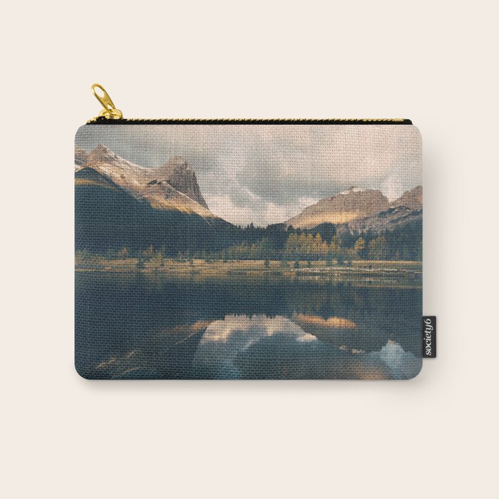Mystic Mountain - Banff Nature, Landscape Photography Carry All Pouch Gallery Image 1