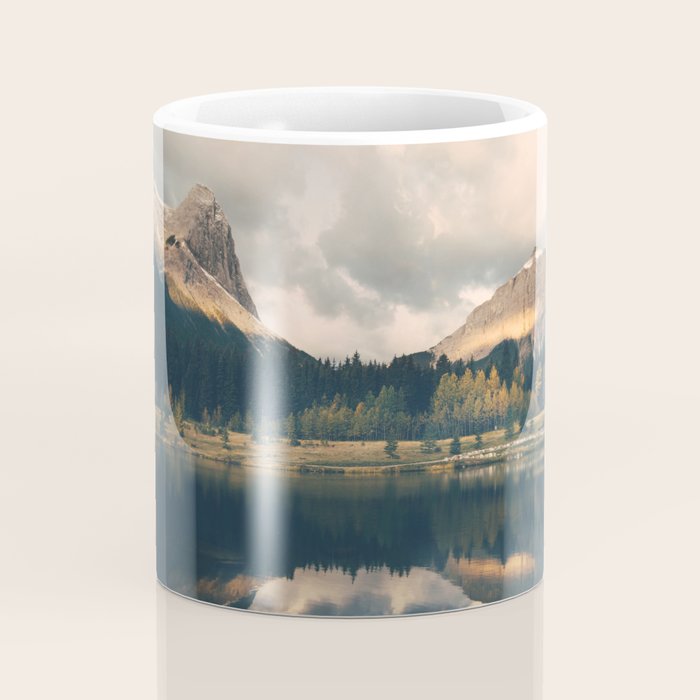Mystic Mountain - Banff Nature, Landscape Photography Coffee Mug Gallery Image 4