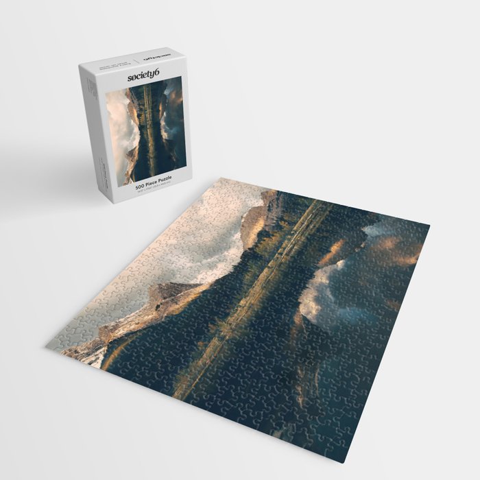 Mystic Mountain - Banff Nature, Landscape Photography Jigsaw Puzzle Gallery Image 2