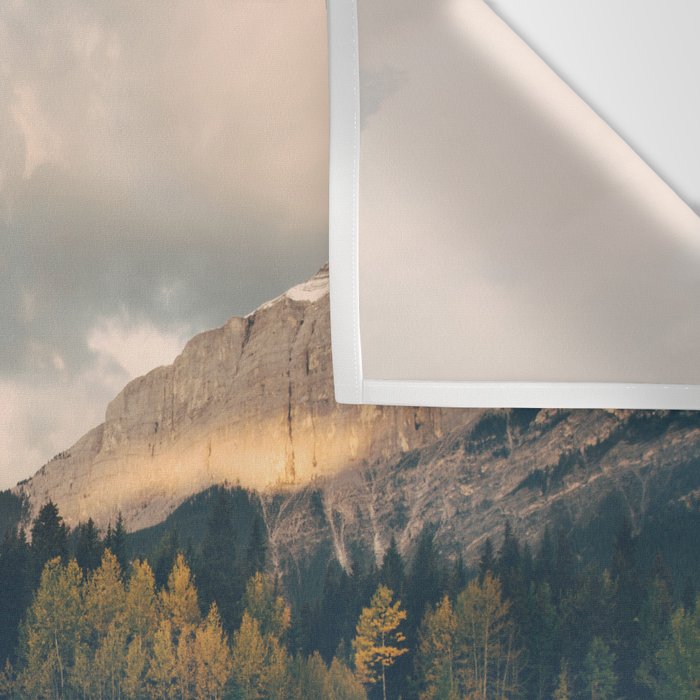 Mystic Mountain - Banff Nature, Landscape Photography Wall Tapestry Gallery Image 3