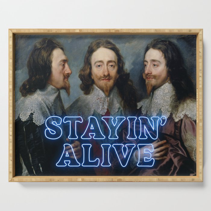 Stayin' Alive - Disco Serving Tray Gallery Image 1