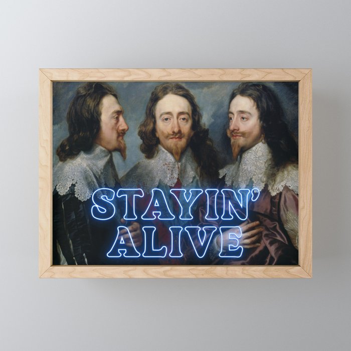Stayin' Alive - Disco Mini Art Print Gallery Image 1